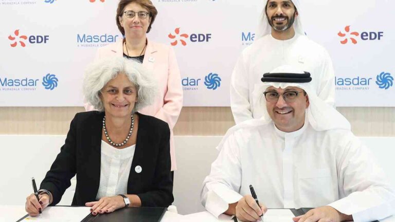 تأسيس شركة لخدمات الطاقة ما بين مصدر الإماراتية و EDF الفرنسية