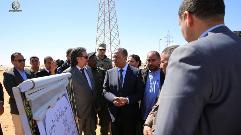 وضع حجر الأساس لمحطة طاقة شمسية كهروضوئية بقدرة 100 ميجاواط في جنوب ليبيا