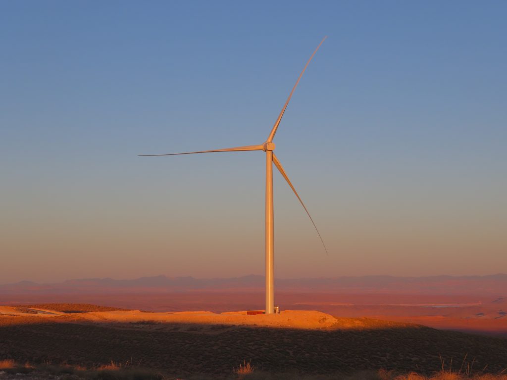 محطة ميدليت لطاقة الرياح في المغرب