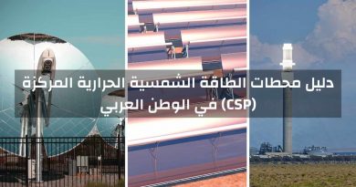 دليل محطات الطاقة الشمسية الحرارية المركزة (CSP)في الوطن العربي