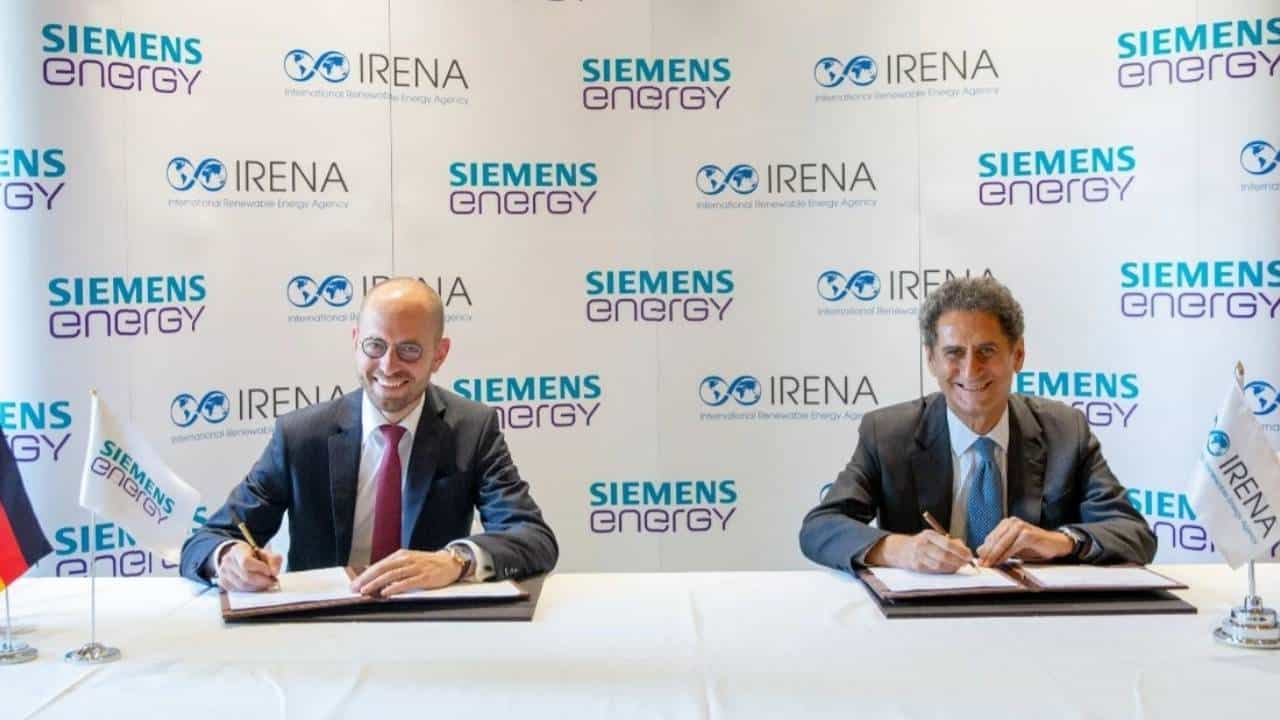  الإمارات: اتفاقية تعاون بين إيرينا وسيمنز انيرجي لتطوير تحول الطاقة العالمي وتحقيق أهداف التنمية المستدامة