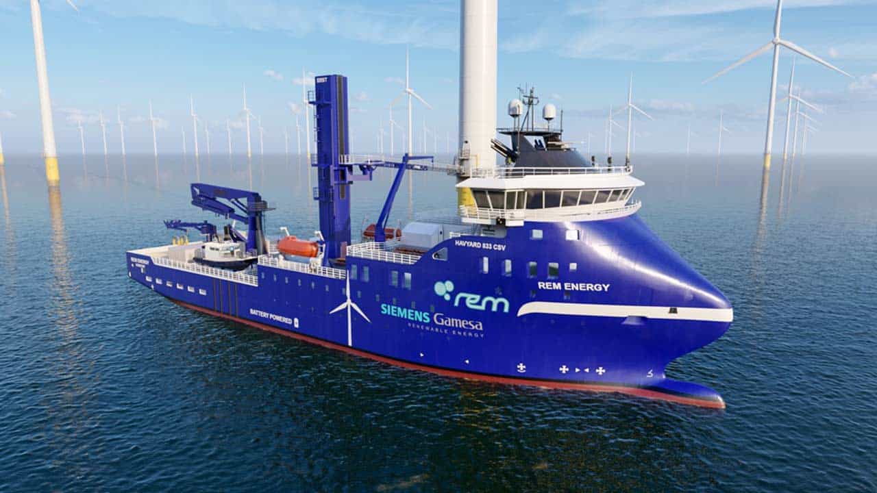  إسبانيا: سيمنز جاميسا تكشف عن سفينتها «أر أي أم إنيرجي» مزودة بخلايا وقود وبطارية باستطاعة 12 ميجاواط