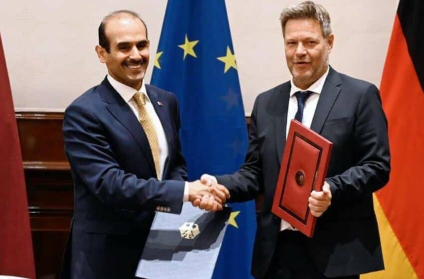 قطر: ألمانيا وقطر توقعان اتفاقية شراكة في مجال الطاقة والهيدروجين و التحول الطاقي منخفض الكربون