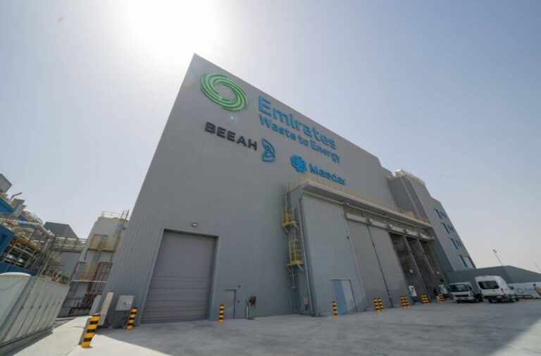 Masdar and Beeah waste to energy