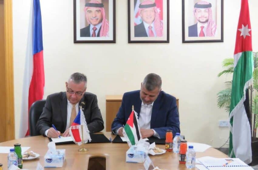  الأردن: مذكرة تفاهم أردنية تشيكية للتعاون في مجال الطاقة والتعدين