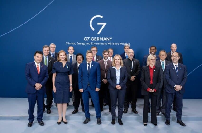  ألمانيا: قادة مجموعة الدول الصناعية السبع يتعهدون بالتخلص التدريجي من الفحم الحجري خلال قمة برلين