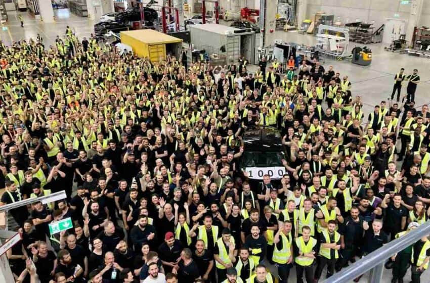  المانيا: مصنع تسلا جيجا برلين يتنج ألف سيارة من طراز واي خلال أسبوع واحد فقط