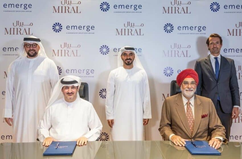  الإمارات: إيميرج وميرال توقعان اتفاقية تعاون لتطوير مشروع للطاقة الشمسية الكهروضوئية باستطاعة 8.2 ميجاواط على سطح مبنى سي وورلد في أبو ظبي