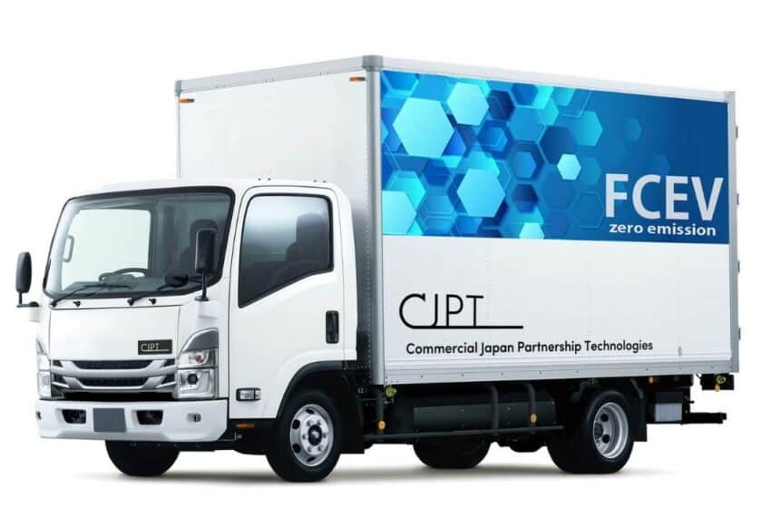  اليابان: تعاون بين تويوتا وإيسوزو وهينو وسي جاي بي تي في مجال الشاحنات العاملة بخلايا الوقود 