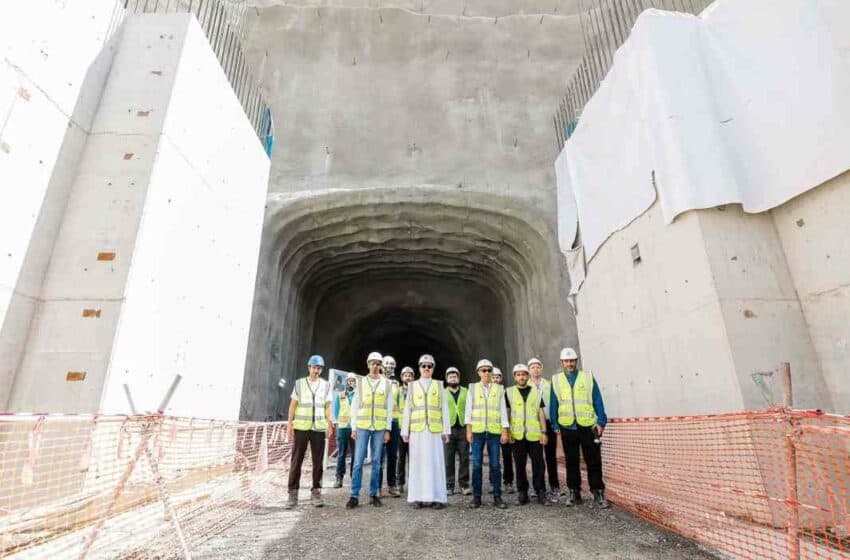  هيئة كهرباء ومياه دبي تحقق إنجازاً بنسبة 52.61% في المحطة الكهرومائية التي تنفذها في حتا مع اكتمال إنشاء جدار السد الرئيسي