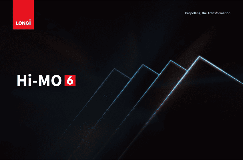  لونجي سولار تطلق ألواح Hi-MO 6 الجديدة إلى سوق أنظمة التوليد الموزع العالمي
