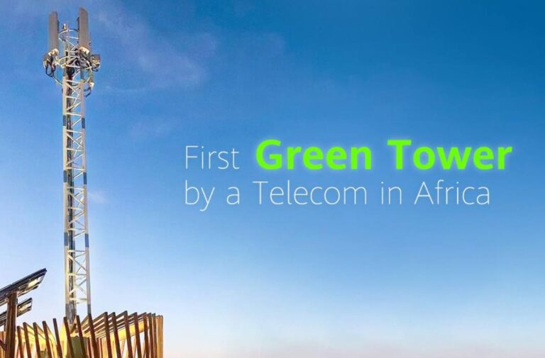 أول برج أخضر المصرية للاتصالات