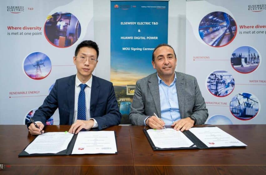 Huawei MOU with Sewedy Electric TD