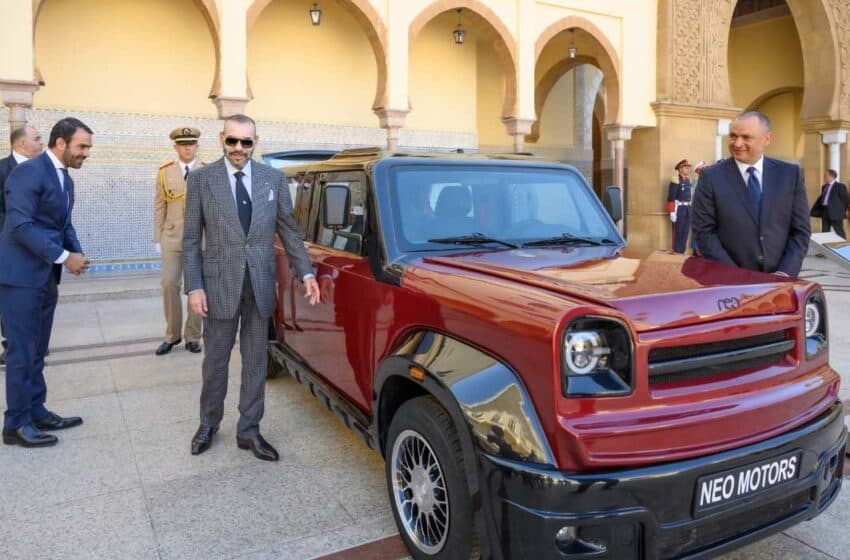 صاحب الجلالة الملك محمد السادس يرعى حفل تقديم النموذج الأولي لمركبة تعمل بالهيدروجين