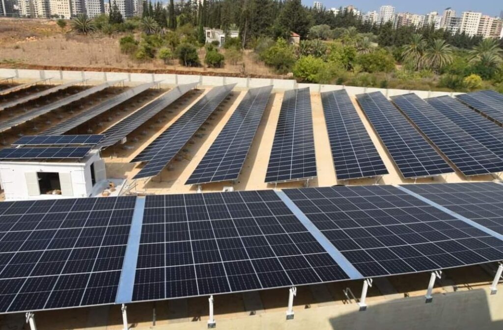 محطة للطاقة الشمسية في طرطوس