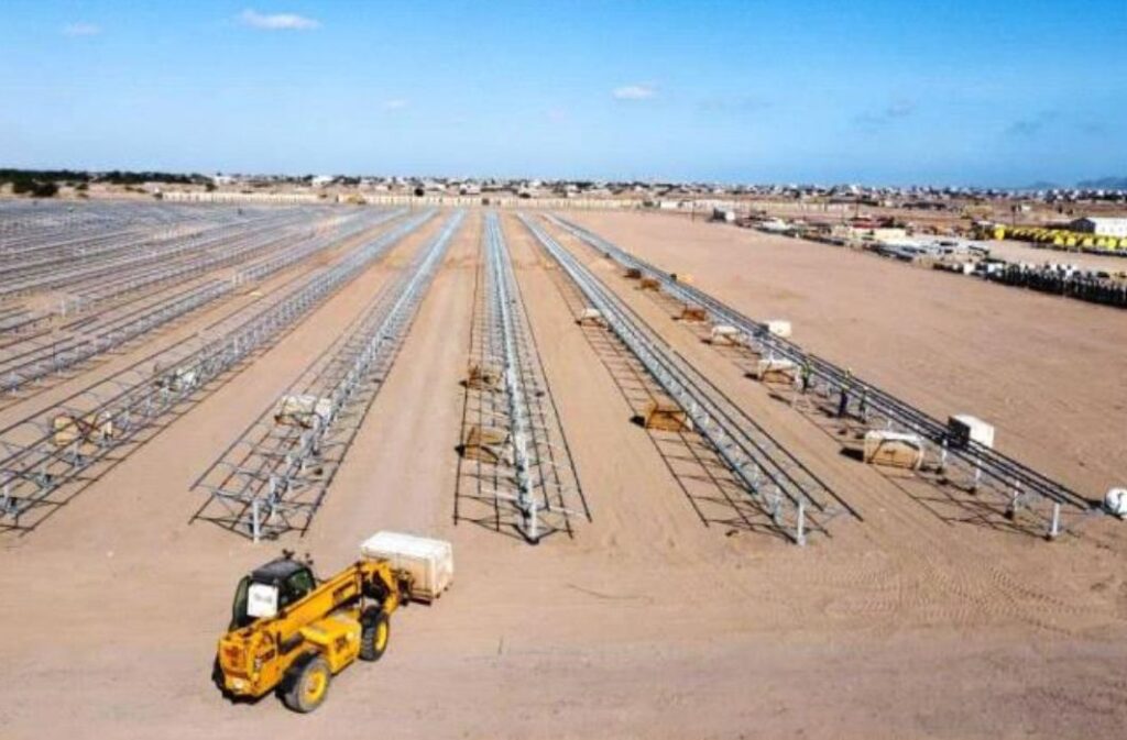 محطة الطاقة الشمسية في عدن