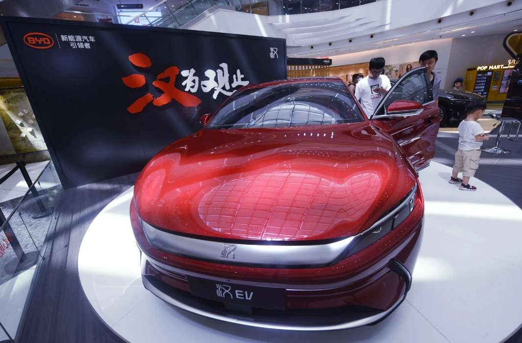 سيارة بي واي دي الصينية (yandex)