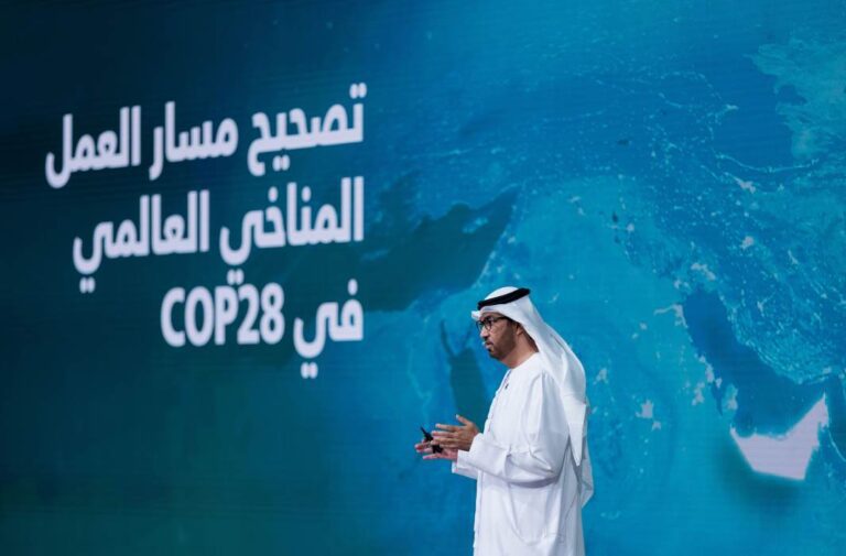 سلطان بن أحمد الجابر، وزير الصناعة والتكنولوجيا المتقدمة رئيس مؤتمر الأطراف COP28