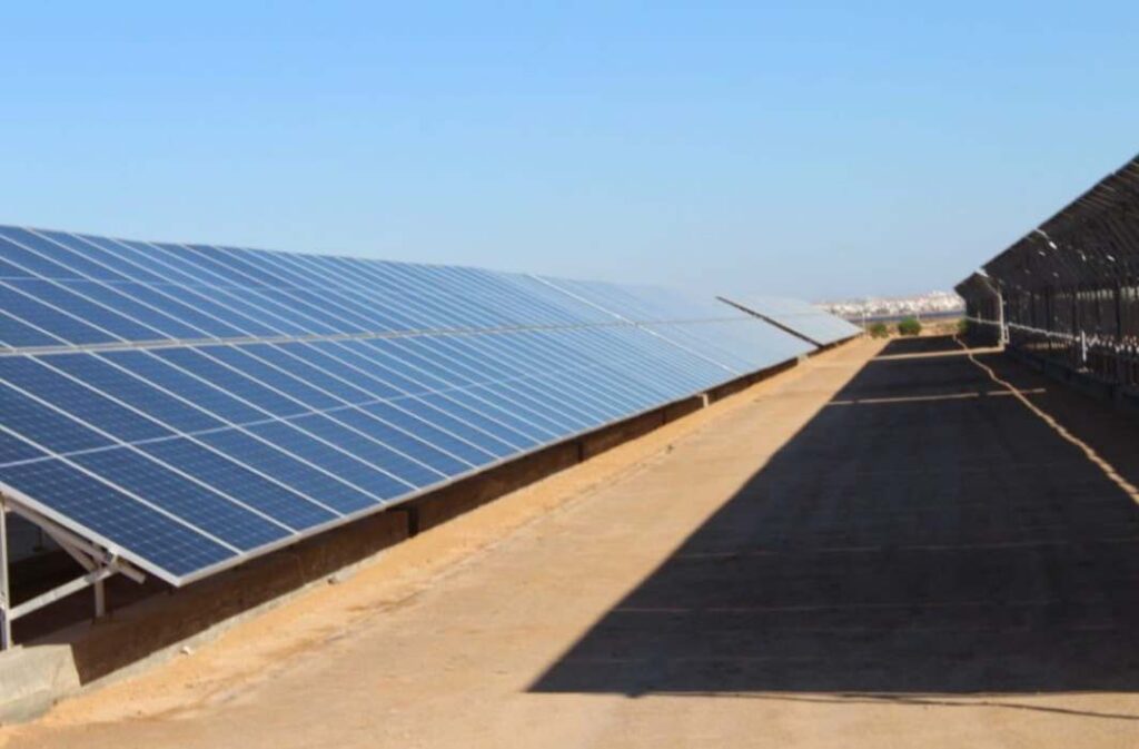 جانب من تدشين محطة الطاقة الشمسية (أنباء تونس©)