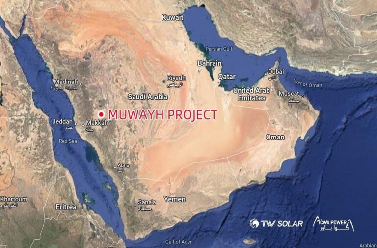 اتفاقية بين أكوا باور وتونغوي لمشروع المويه في السعودية المصدر: لينكد إن