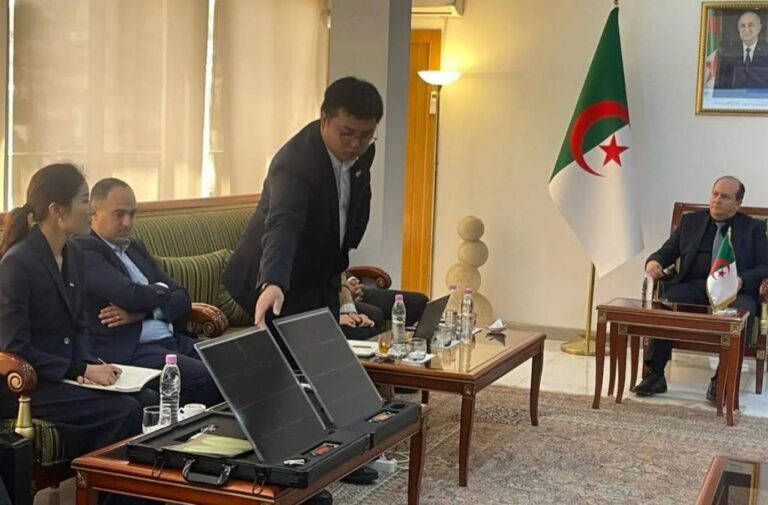 الجزائر تحتضن مصنع "لونجي" الصينية لتوطين صناعة الألواح الشمسية بتقنيات متقدمة