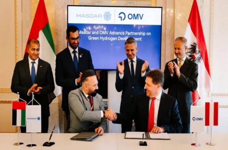 مصدر الإماراتية و OMV النمساوية تطلقان تحالفاً استراتيجياً لإنتاج الهيدروجين الأخضر ووقود المستقبل الاصطناعيمصدر الإماراتية و OMV النمساوية تطلقان تحالفاً استراتيجياً لإنتاج الهيدروجين الأخضر ووقود المستقبل الاصطناعي\ مصدر الصورة: omv