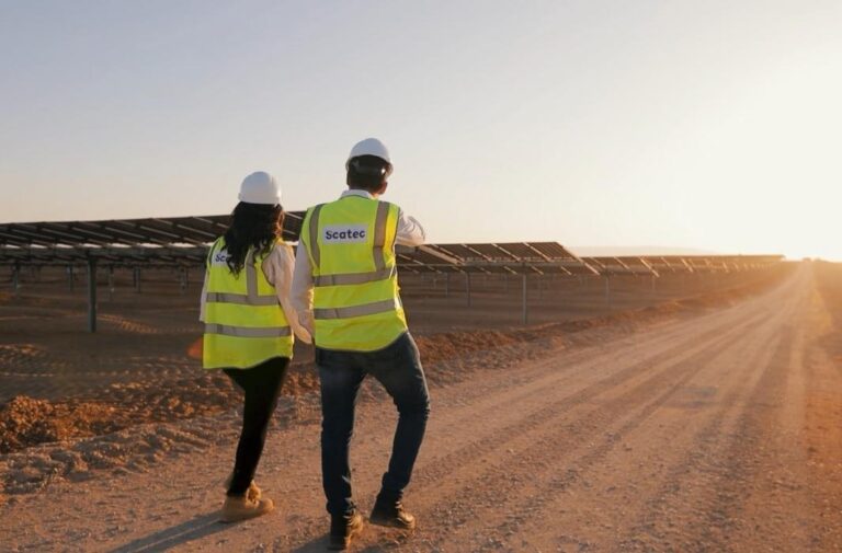 «سكاتيك» النرويجية تضع حجر الأساس لأول مشروع هجين عملاق للطاقة الشمسية والبطاريات في مصر