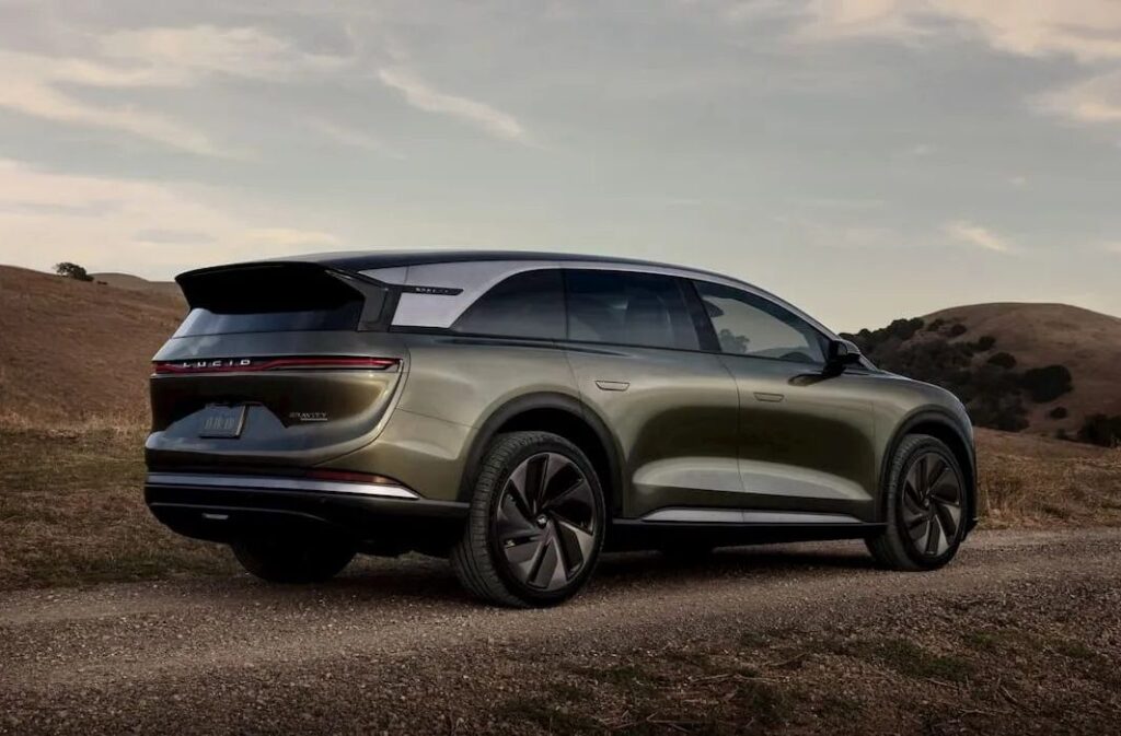 سيارة لوسيد جرافيتي Source: Lucid Motors