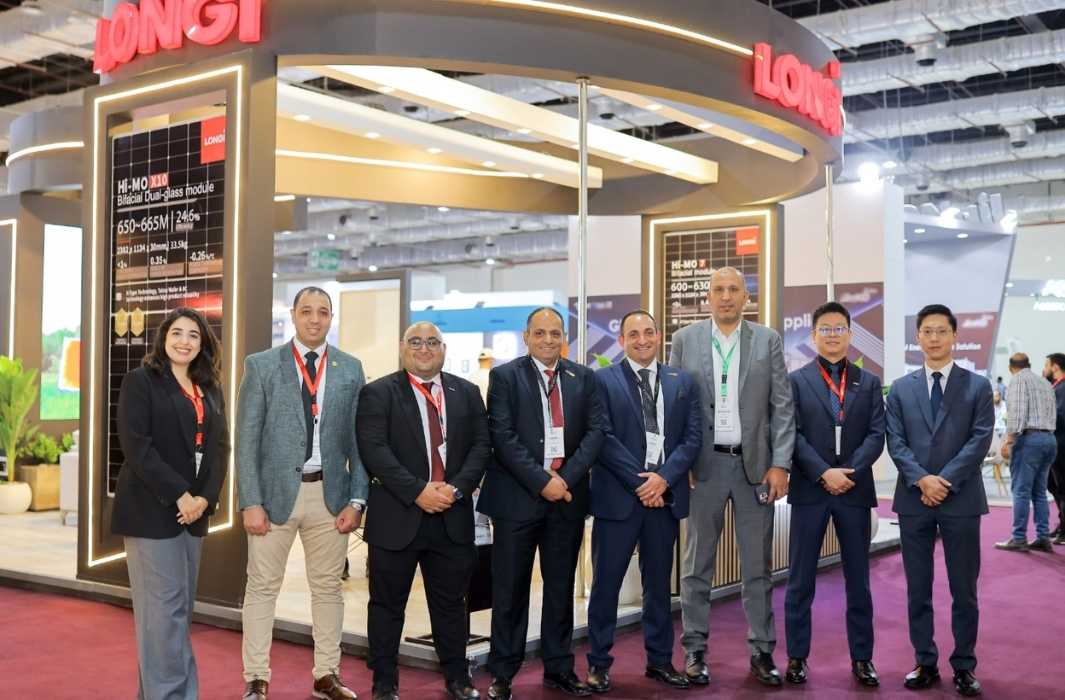لونجي تستعرض حلول الجيل التالي للطاقة الشمسية في معرض ومؤتمر الطاقة الشمسية والتخزين في مصر 2025