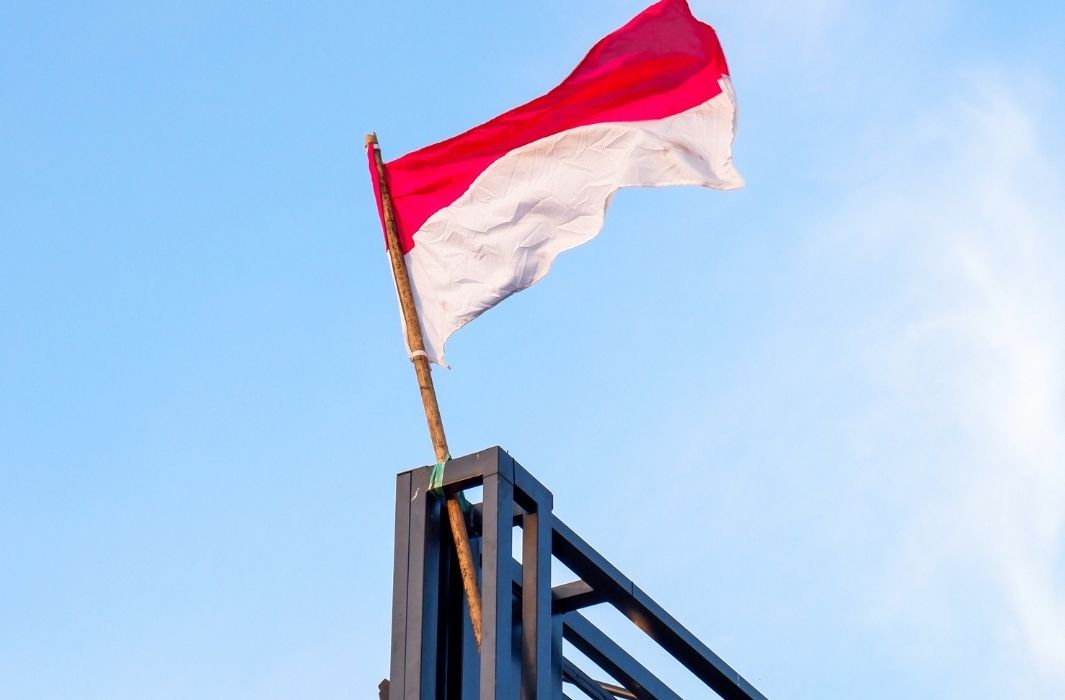 علم إندونيسيا