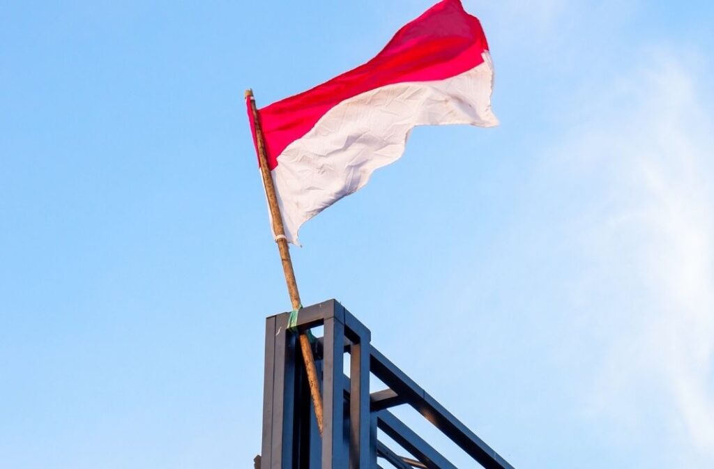 علم إندونيسيا