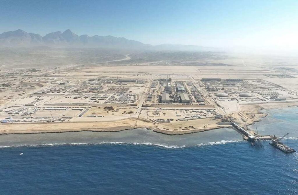 نيوم تُنجز 80٪ من أعمال بناء أكبر مصنع للهيدروجين الأخضر في العالم / مصدر الصورة: إير برودكتس