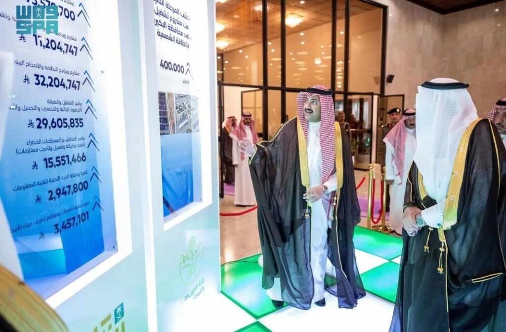 أمير القصيم يدشن المرحلة الثانية من مشروع الطاقة الشمسية في البكيرية