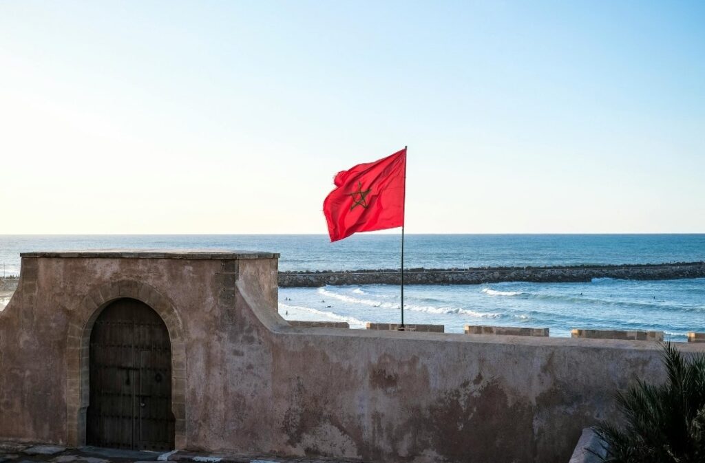 علم المغرب