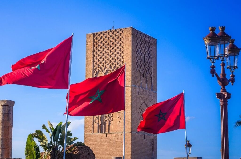 علم المغرب