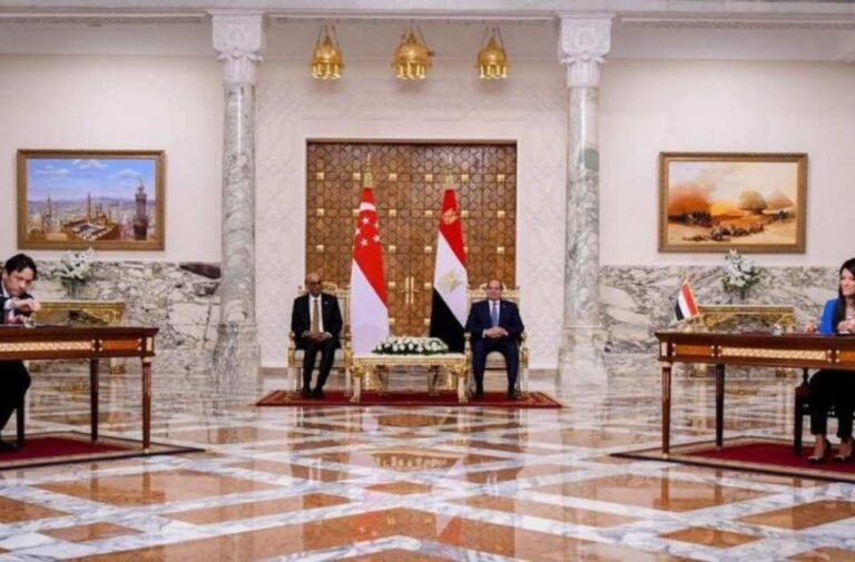 شراكة اقتصادية جديدة بين مصر وسنغافورة ترتكز على الهيدروجين الأخضر والتحول الرقمي