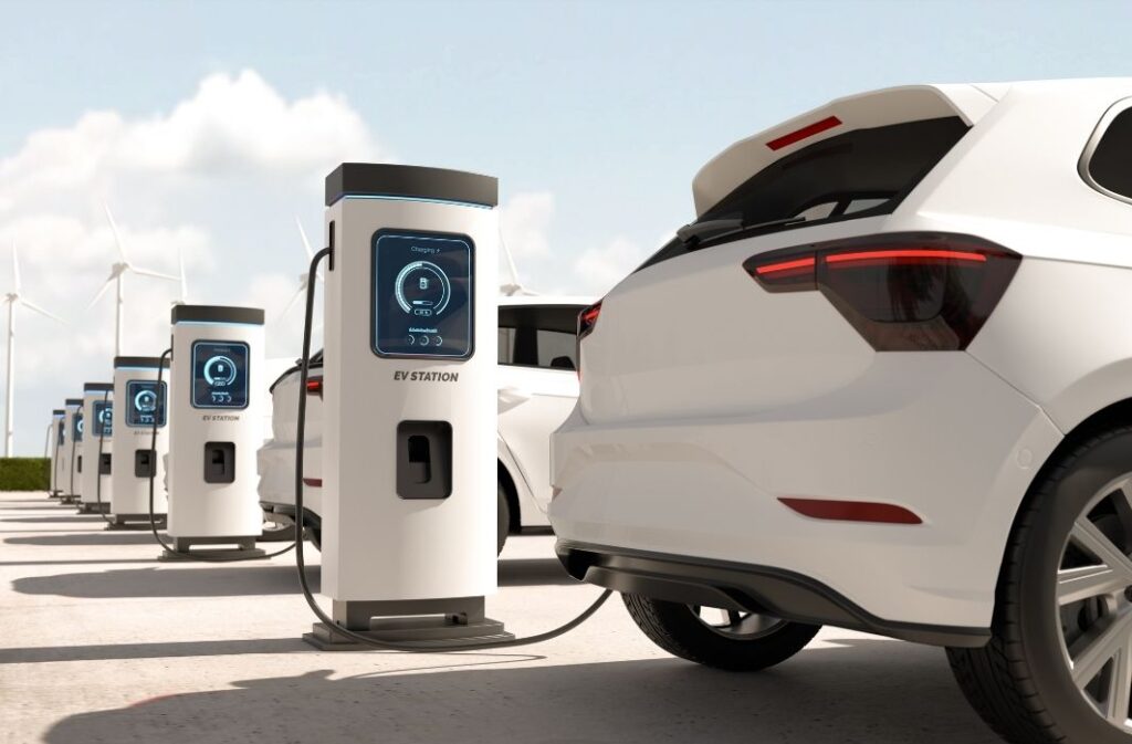 شحن السيارات الكهربائية
