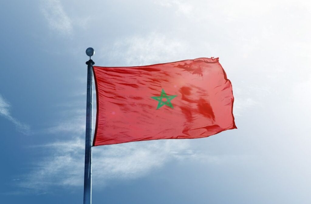علم المغرب
