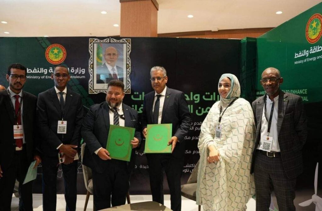 موريتانيا توقيع اتفاقيتين إطاريتين لإنتاج الهيدروجين الأخضر والأمونيا الخضراء