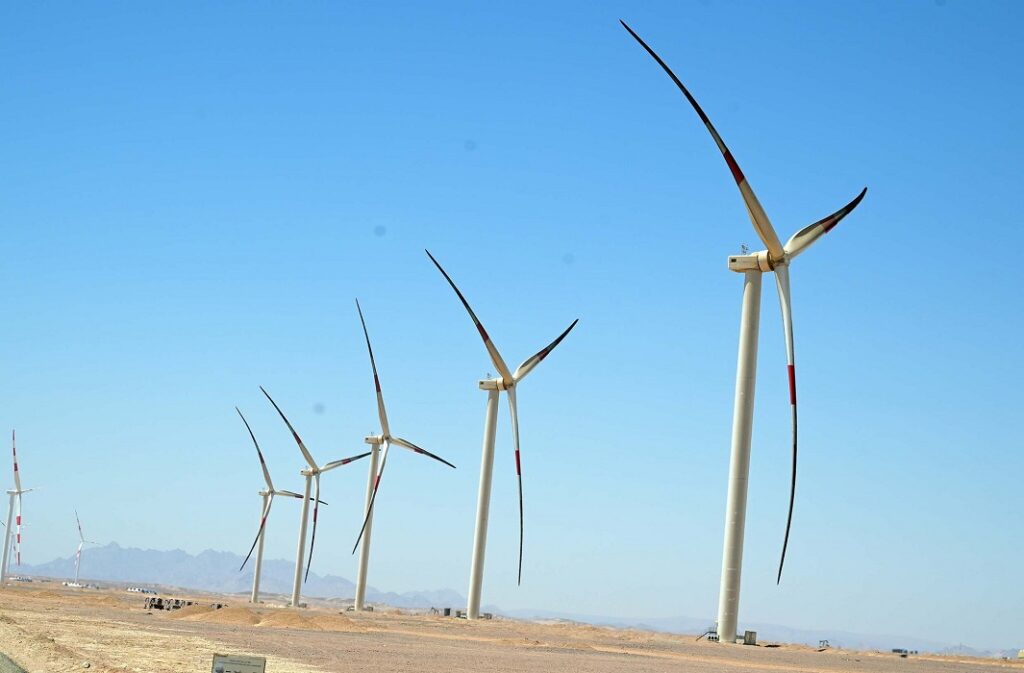 توربينات رياح في أحد مشاريع "جولد ويند"- أرشيفية (Image credit: Goldwind)
