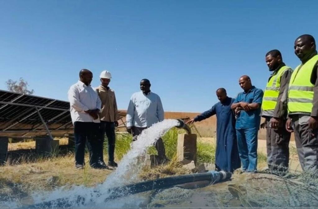 غات الليبية تدشن 9 محطات طاقة شمسية لتأمين مياه الشرب