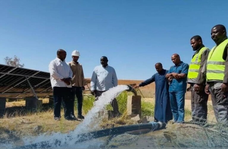 غات الليبية تدشن 9 محطات طاقة شمسية لتأمين مياه الشرب غات الليبية تدشن 9 محطات طاقة شمسية لتأمين مياه الشرب