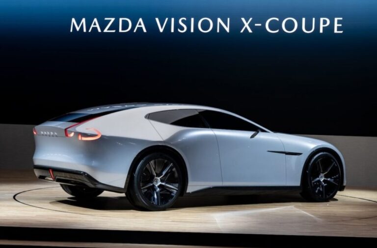 مازدا Vision-X كوبيه هجينة بتقنيات لاحتجاز الكربون تعيد تعريف متعة القيادة مازدا Vision-X