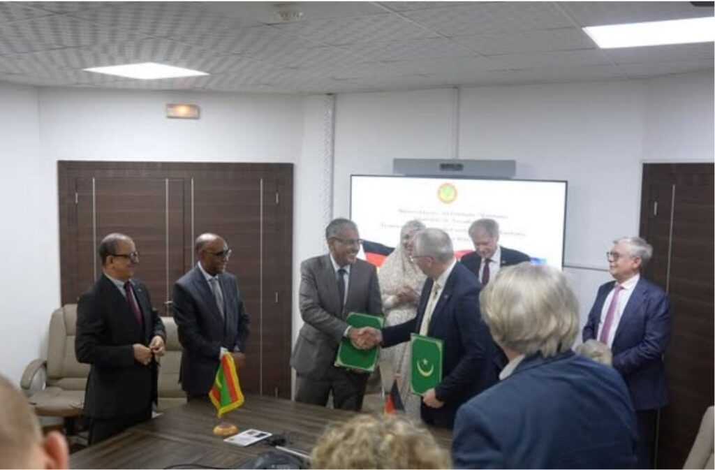 شراكة موريتانية ألمانية لإنتاج 540 ألف طن من الهيدروجين الأخضر والأمونيا الخضراء