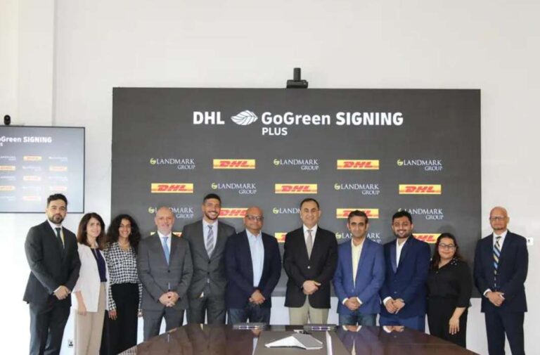 «لاندمارك» و«دي إتش إل» توقعان اتفاقية لخفض انبعاثات الشحن الجوي باستخدام الوقود المستدام