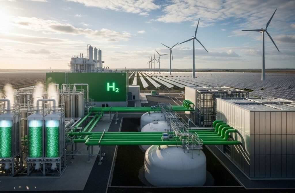 الهيدروجين الأخضر (تعبيرية)