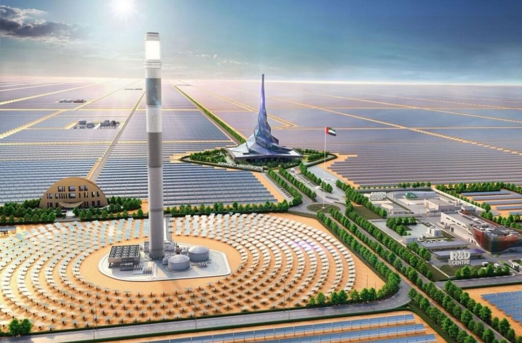مجمع محمد بن راشد للطاقة الشمسية في دبي