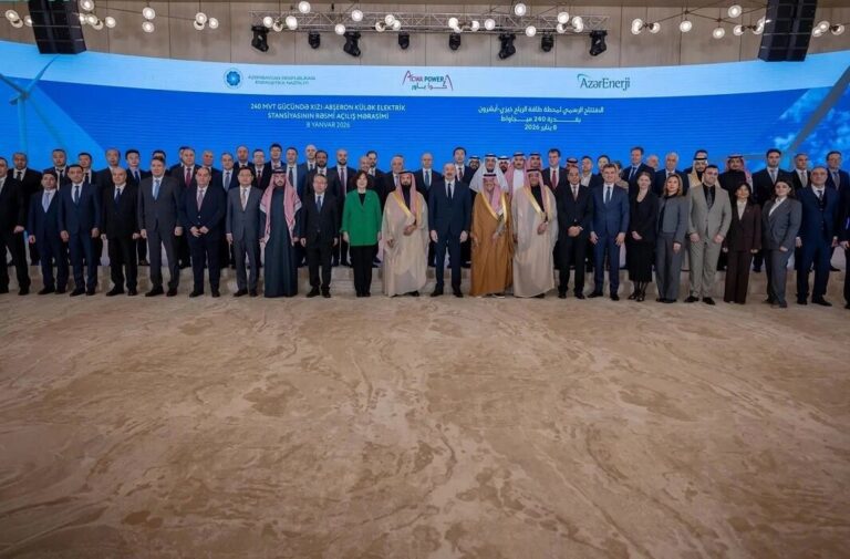 أكوا باور تعزز التعاون بين السعودية وأذربيجان بمشروع طاقة رياح ضخم (واس)