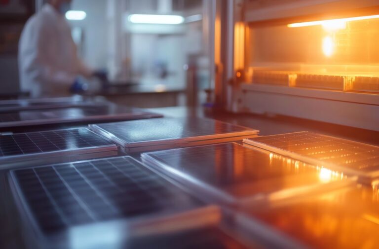 صناعة الألواح الشمسية
