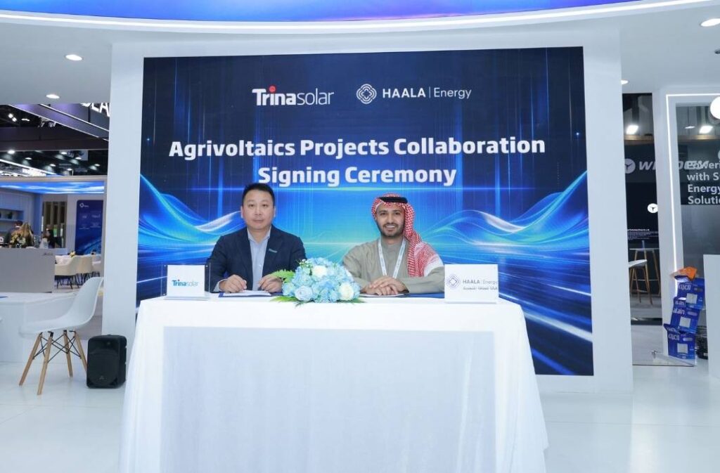 في WFES 2026..شراكة بين ترينا سولار وهالة للطاقة لتعزيز الحلول الشمسية بالسعودية